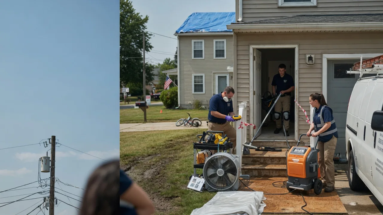 Water Damage Repair in Upland, NE near me